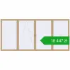 Ustalenie cen Okna rozwierne 5000x2300 mm ALU STANDARD 72 RAL 1001 Beige dwustronny. Cena: 18 447,11 zł