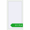 Pricing Tilt-and-Turn 800x1500 mm REHAU OPTIMUM EURO-DESIGN 70 RAL 9016 Traffic white two-sided. Price: 611.03 PLN