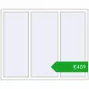 Pricing Tilt-and-Turn 1600x1300 mm ALU STANDARD 72 RAL 9016 Traffic white two-sided. Price: 458,71 €