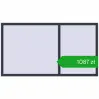 Pricing Tilt-and-Turn 2000x1100 mm REHAU OPTIMUM EURO-DESIGN 70 ANTHRACITE_GREY_STRUKTURAL two-sided. Price: 1086,72 zł