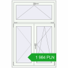 Pricing Tilt-and-Turn 1000x1500 mm REHAU OPTIMUM EURO-DESIGN 70 RAL 9016 Traffic white two-sided. Price: 1 984.02 PLN
