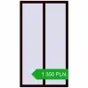 Pricing Tilt-and-Turn 980x1750 mm REHAU OPTIMUM EURO-DESIGN 70 CHOCOLATE_BROWN two-sided. Price: 1 349.75 PLN