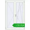 Pricing Tilt-and-Turn 1000x1500 mm REHAU OPTIMUM EURO-DESIGN 70 RAL 9016 Traffic white two-sided. Price: 1 790.59 PLN