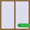 Pricing Tilt-and-Turn 1650x1650 mm REHAU OPTIMUM EURO-DESIGN 70 GOLDEN OAK two-sided. Price: 2 316.77 PLN