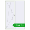 Pricing Tilt-and-Turn 1500x2200 mm REHAU OPTIMUM EURO-DESIGN 70 ANTHRACITE_GREY_STRUKTURAL external. Price: 2 545.94 PLN