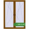 Pricing Tilt-and-Turn 1600x2100 mm KORSA BRILLANT DESIGN. Price: 1 587.86 EUR