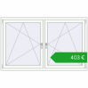 Ustalenie cen Okna skrzydłowe 1770x1085 mm REHAU ENERGY-SAVING SYNEGO MD RAL 9016 Traffic white dwustronny. Cena: 402,80 €