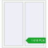 Ustalenie cen Okna skrzydłowe 1200x1300 mm ALU STANDARD 72 RAL 9016 Traffic white dwustronny. Cena: 1 618.31 PLN