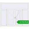 Pricing Tilt-and-Turn 1800x1500 mm REHAU OPTIMUM EURO-DESIGN 70 GOLDEN OAK external. Price: 2 772.09 PLN