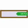 Pricing Tilt-and-Turn 1400x400 mm REHAU OPTIMUM EURO-DESIGN 70 GOLDEN OAK two-sided. Price: 588.46 PLN