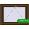 Pricing Tilt-and-Turn 860x640 mm REHAU OPTIMUM EURO-DESIGN 70 DARK_OAK two-sided. Price: 1 033.56 PLN