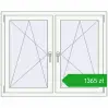 Pricing Tilt-and-Turn 1245x995 mm REHAU ENERGY-SAVING SYNEGO MD RAL 9016 Traffic white two-sided. Price: 1365,23 zł