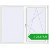 Pricing Tilt-and-Turn 1800x1450 mm REHAU ENERGY-SAVING SYNEGO MD RAL 9016 Traffic white two-sided. Price: 2 312.61 PLN