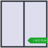 Pricing Tilt-and-Turn 1600x1600 mm REHAU OPTIMUM EURO-DESIGN 70 ANTHRACITE_GREY_STRUKTURAL two-sided. Price: 1 811.53 PLN