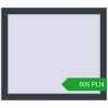 Pricing Tilt-and-Turn 800x700 mm REHAU OPTIMUM EURO-DESIGN 70 ANTHRACITE_GREY_STRUKTURAL two-sided. Price: 504.85 PLN