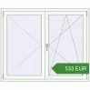 Pricing Tilt-and-Turn 1420x1180 mm KORSA OPTIMUM REHAU EURO 70. Price: 533.35 EUR
