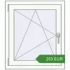 Pricing Tilt-and-Turn 680x780 mm KORSA OPTIMUM REHAU EURO 70. Price: 252.79 EUR