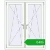 Pricing Tilt-and-Turn 1050x1280 mm REHAU ENERGY-SAVING SYNEGO MD GOLDEN OAK external. Price: 405,53 €