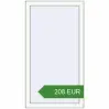 Pricing Tilt-and-Turn 650x1190 mm KORSA OPTIMUM REHAU EURO 70. Price: 208.01 EUR