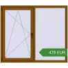 Pricing Tilt-and-Turn 1600x1360 mm KORSA OPTIMUM REHAU EURO 70. Price: 478 EUR