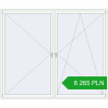 Pricing Tilt-and-Turn 2600x2200 mm REHAU OPTIMUM EURO-DESIGN 70 ANTHRACITE_GREY_STRUKTURAL external. Price: 6 264.57 PLN