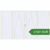 Pricing Tilt-and-Turn 3810x2210 mm KORSA BRILLANT DESIGN. Price: 2 031.17 EUR