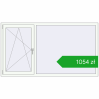 Ustalenie cen Okna skrzydłowe 2000x1100 mm REHAU OPTIMUM EURO-DESIGN 70 RAL 9016 Traffic white dwustronny. Cena: 1053,74 zł