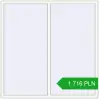 Pricing Tilt-and-Turn 1650x1650 mm REHAU OPTIMUM EURO-DESIGN 70 RAL 9016 Traffic white two-sided. Price: 1 715.91 PLN