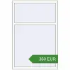 Pricing Tilt-and-Turn 1000x1500 mm KORSA OPTIMUM REHAU EURO 70. Price: 360.36 EUR