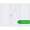 Pricing Tilt-and-Turn 1800x1400 mm REHAU OPTIMUM EURO-DESIGN 70 RAL 9016 Traffic white two-sided. Price: 1 730.31 PLN
