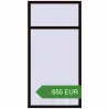 Pricing Tilt-and-Turn 1000x2000 mm KORSA BRILLANT DESIGN. Price: 655.48 EUR