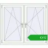 Pricing Tilt-and-Turn 1275x1115 mm REHAU ENERGY-SAVING SYNEGO MD BLACK_BROWN external. Price: 412,39 €