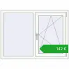 Ustalenie cen Okna skrzydłowe 1250x900 mm EPSILON OPTIMA ANTHRACITE_GREY_STRUKTURAL zewnętrzny. Cena: 141,60 €