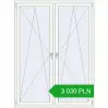 Pricing Tilt-and-Turn 1500x2000 mm REHAU OPTIMUM EURO-DESIGN 70 RAL 9016 Traffic white two-sided. Price: 3 030.34 PLN