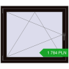 Pricing Tilt-and-Turn 1150x970 mm REHAU OPTIMUM EURO-DESIGN 70 BLACK_BROWN two-sided. Price: 1 784.22 PLN
