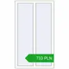 Pricing Tilt-and-Turn 800x1400 mm REHAU OPTIMUM EURO-DESIGN 70 RAL 9016 Traffic white two-sided. Price: 732.59 PLN