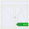 Ustalenie cen Okna skrzydłowe 1750x1800 mm REHAU OPTIMUM EURO-DESIGN 70 RAL 9016 Traffic white dwustronny. Cena: 425,99 €
