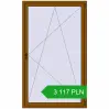 Pricing Tilt-and-Turn 1200x2000 mm REHAU ENERGY-SAVING SYNEGO MD GOLDEN OAK two-sided. Price: 3 116.85 PLN