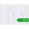 Pricing Tilt-and-Turn 2300x1600 mm REHAU OPTIMUM EURO-DESIGN 70 RAL 9016 Traffic white two-sided. Price: 1944,62 zł