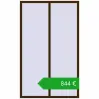 Ustalenie cen Okna skrzydłowe 1400x2300 mm VEKA Sofline 82 MD PREMIUM DARK_OAK dwustronny. Cena: 843,94 €