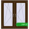 Ustalenie cen Okna skrzydłowe 1035x1100 mm REHAU ENERGY-SAVING SYNEGO MD DARK_OAK dwustronny. Cena: 2488,65 zł