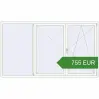 Pricing Tilt-and-Turn 2630x1500 mm KORSA OPTIMUM REHAU EURO 70. Price: 754.98 EUR