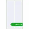 Pricing Tilt-and-Turn 1045x1850 mm REHAU OPTIMUM EURO-DESIGN 70 RAL 9016 Traffic white two-sided. Price: 1 075.57 PLN