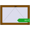 Ustalenie cen Okna skrzydłowe 1500x1000 mm REHAU OPTIMUM EURO-DESIGN 70 GOLDEN OAK dwustronny. Cena: 381,92 €