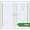 Pricing Tilt-and-Turn 1340x1290 mm KORSA RENOVATION REHAU EURO 70. Price: 518.66 EUR