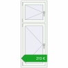 Pricing Okna skrzydłowe 630x1620 mm REHAU OPTIMUM EURO-DESIGN 70 RAL 9016 Traffic white dwustronny. Price: 209,97 €