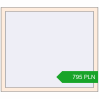 Pricing Tilt-and-Turn 1150x1000 mm REHAU OPTIMUM EURO-DESIGN 70 CREAME_WHITE_50L-2 two-sided. Price: 795.11 PLN