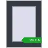 Pricing Tilt-and-Turn 300x400 mm REHAU OPTIMUM EURO-DESIGN 70 ANTHRACITE_GREY_STRUKTURAL two-sided. Price: 185.36 PLN