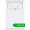 Pricing Tilt-and-Turn 865x1270 mm REHAU OPTIMUM EURO-DESIGN 70 RAL 9016 Traffic white two-sided. Price: 130.55 EUR