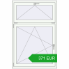 Pricing Tilt-and-Turn 1000x1500 mm REHAU OPTIMUM EURO-DESIGN 70 RAL 9016 Traffic white two-sided. Price: 370.79 EUR